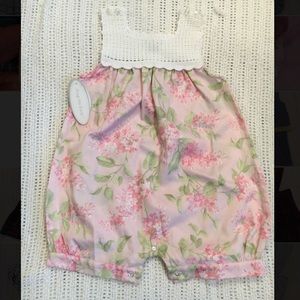 Hug me first crochet soft cotton bubble - NWT